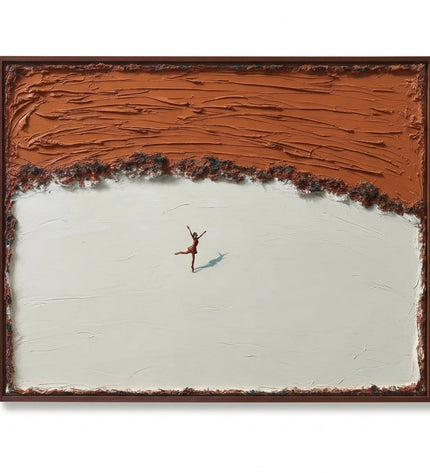 Solitary Grace by Artmere, original hand-painted artwork on canvas