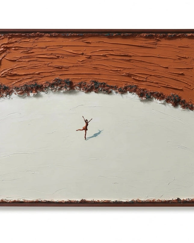 Solitary Grace by Artmere, original hand-painted artwork on canvas