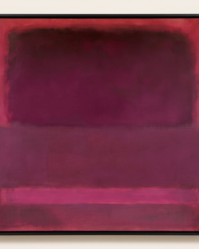 Violet Quiet — frontal studio view; digital artwork visualization