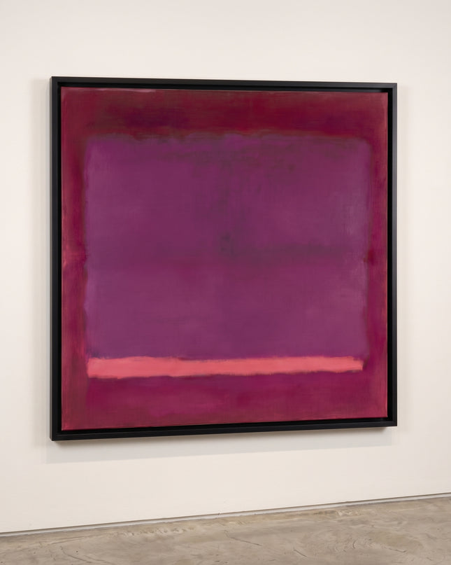 Violet Stillwater — gallery presentation; digital artwork visualization