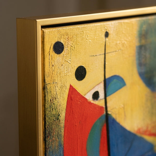 Voyager's Dreams gold frame corner detail