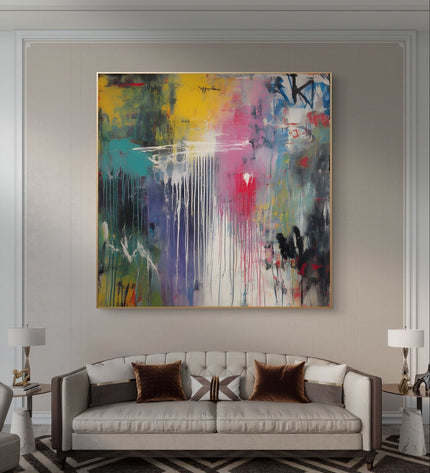 Neon Drizzle Fine Art Club Original