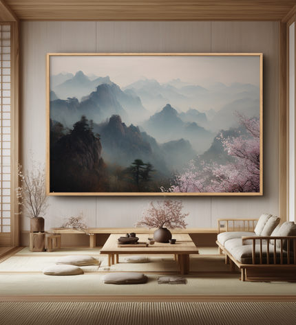 Mist Over Mountains Fine Art Club Original