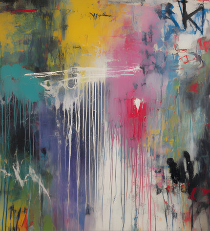 Neon Drizzle Fine Art Club Original