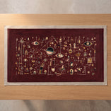 Small: 84×48 cm / Leinwandrolle