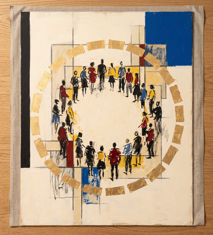 Ritual in Primary Colors | canvas roll