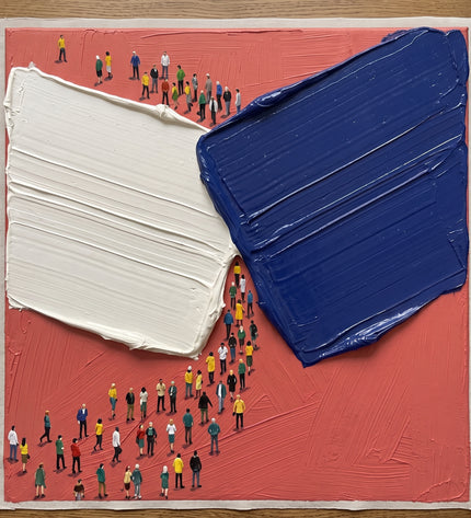 Crossing Point | canvas roll