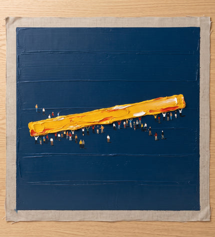 Holding the Line | canvas roll