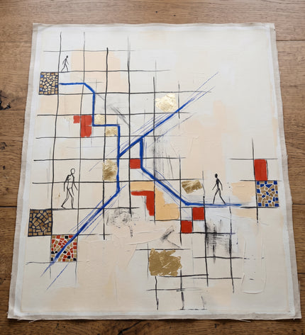 The Unfinished Map | canvas roll