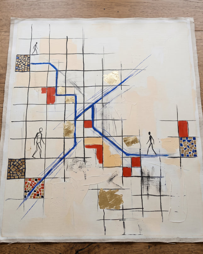 The Unfinished Map | canvas roll
