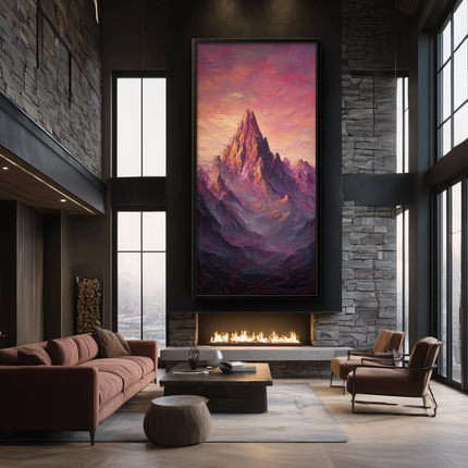 Majestic Rise Fine Art Club Original