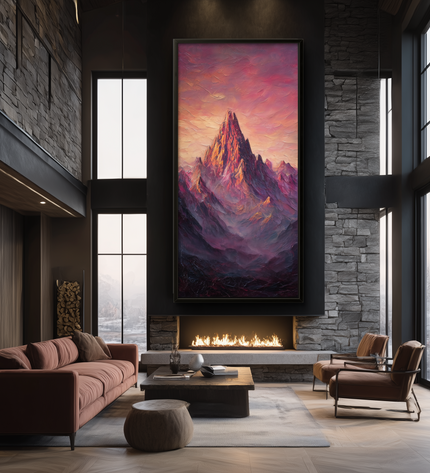 Majestic Rise Fine Art Club Original