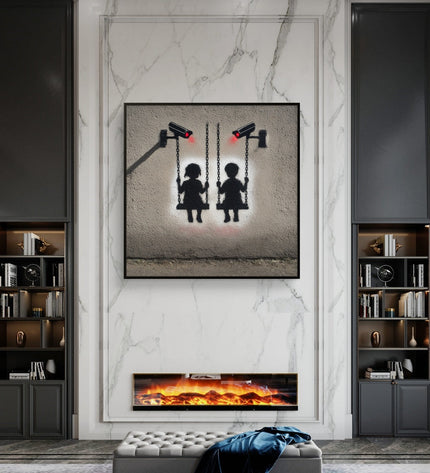 Surveillance Playground Fine Art Club Original