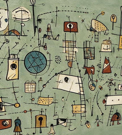 Sage Signals — first detail of the artwork