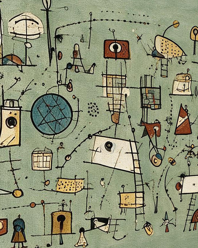 Sage Signals — first detail of the artwork