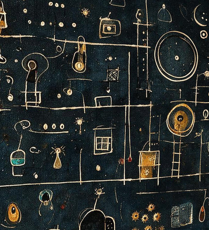 Night Thoughts — first detail of the artwork