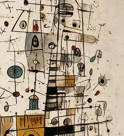 Rising Thoughts — first detail of the artwork