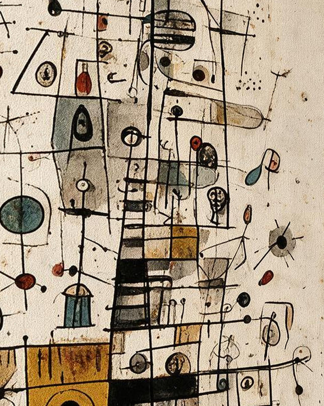Rising Thoughts — first detail of the artwork