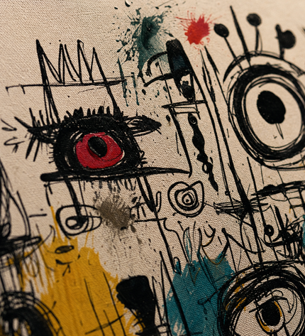 Many Small Kingdoms — close-up showing hand-painted texture and detail