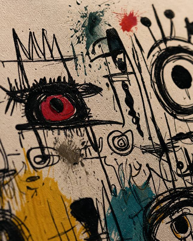 Many Small Kingdoms — close-up showing hand-painted texture and detail