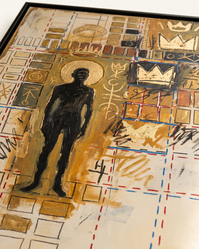 Golden Witness | closeup a
