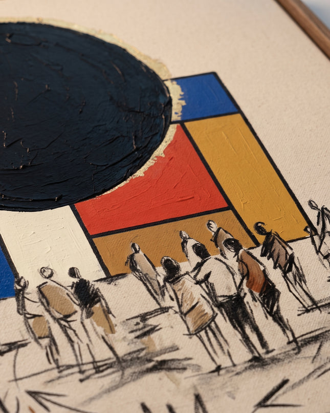 Black Sun Assembly | closeup a