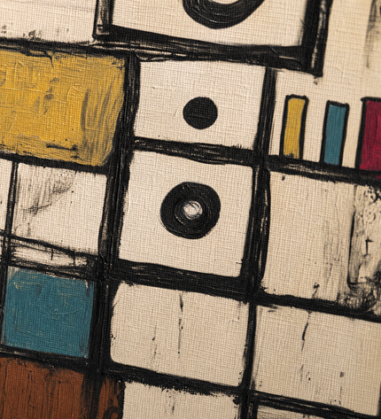 Little Monuments — close-up showing hand-painted texture and detail