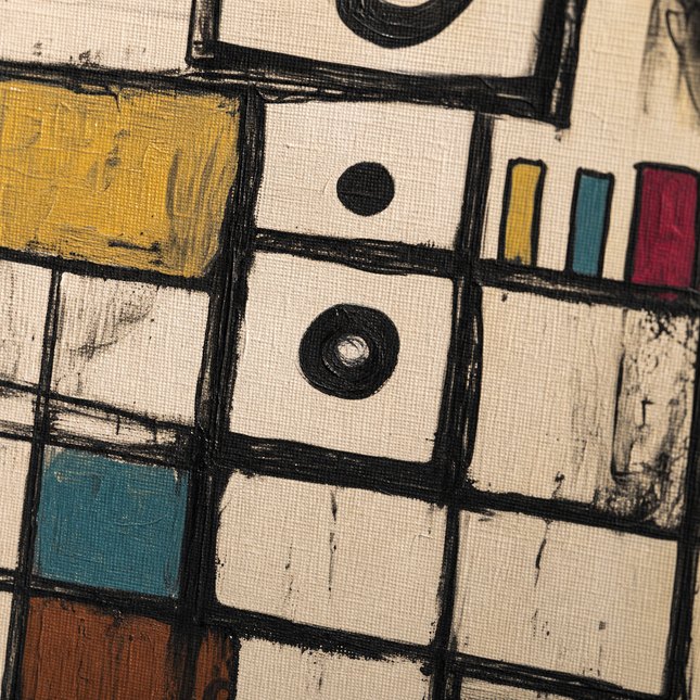 Little Monuments — close-up showing hand-painted texture and detail