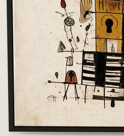 Rising Thoughts — second detail of the artwork