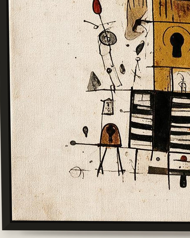 Rising Thoughts — second detail of the artwork