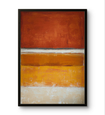 Rust and Gold Fine Art Club Original