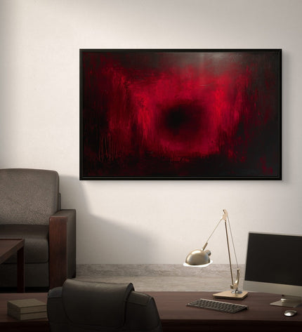 Ruby Glow Fine Art Club Original