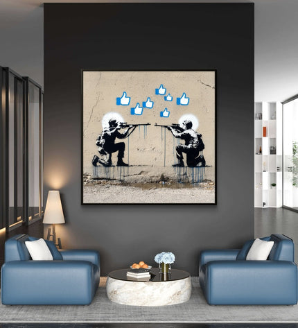 Clash of Influence Fine Art Club Original