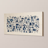Small: 84×48 cm / Galerie-Leinwand