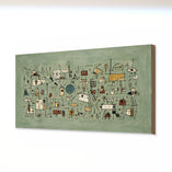 Small: 84×48 cm / Galerie-Leinwand