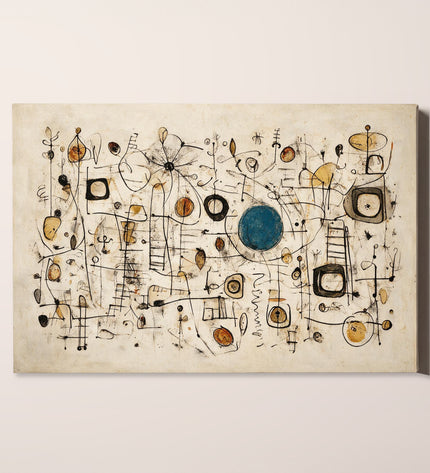 Signal Garden — artwork as a gallery wrap canvas