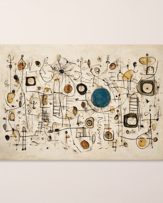Signal Garden — artwork as a gallery wrap canvas