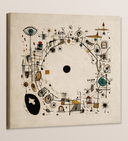 Inner Circle — artwork as a gallery wrap canvas