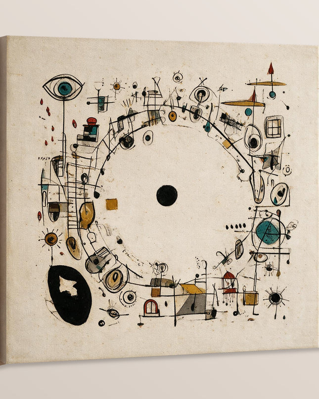 Inner Circle — artwork as a gallery wrap canvas