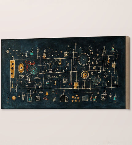 Night Thoughts — artwork as a gallery wrap canvas