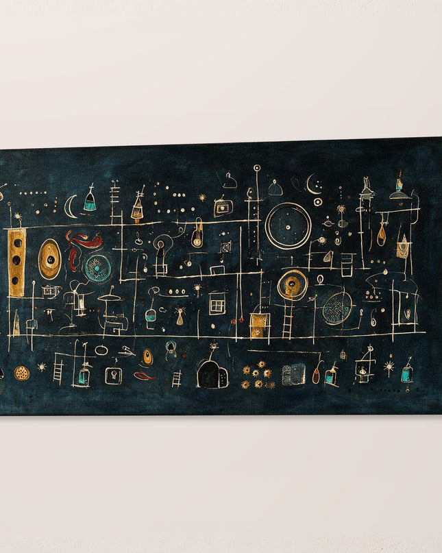 Night Thoughts — artwork as a gallery wrap canvas