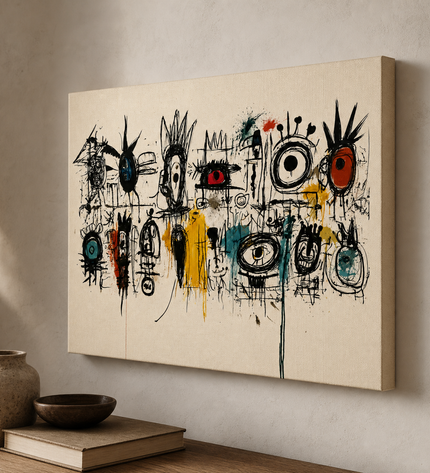 Many Small Kingdoms — Gallery Wrap canvas with wrapped edges