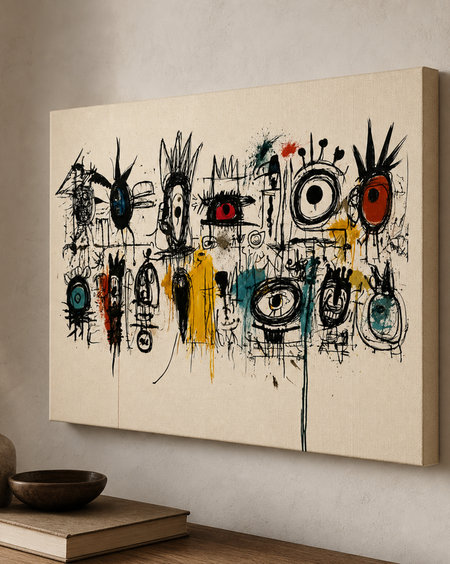 Many Small Kingdoms — Gallery Wrap canvas with wrapped edges