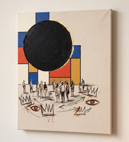 Black Sun Assembly | gallery wrap