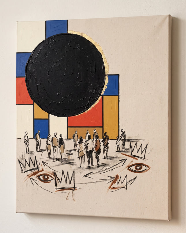Black Sun Assembly | gallery wrap