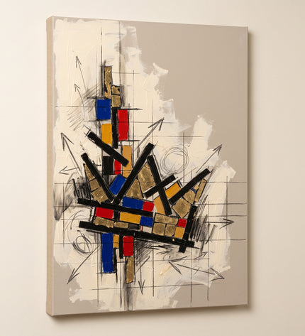Crowned Geometry | gallery wrap