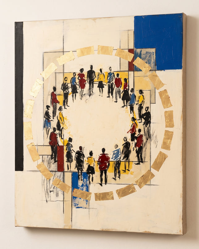 Ritual in Primary Colors | gallery wrap