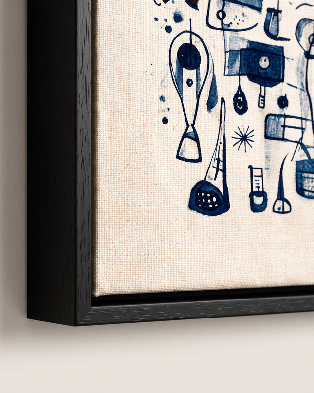 Indigo Paper — second detail of the artwork
