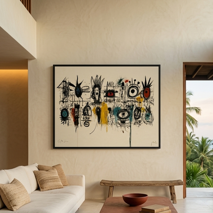 Many Small Kingdoms — displayed in a calm contemporary interior