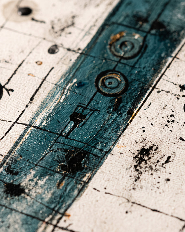 Quiet Machines — first detail of the artwork